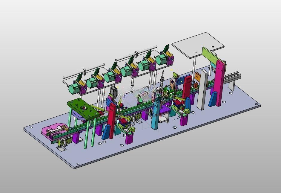 焊压敏机 焊锡机(sw2020可编辑+cad)