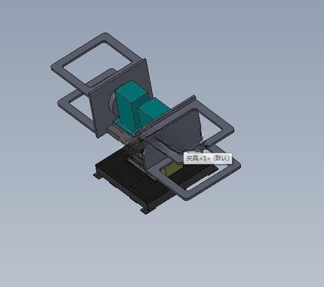 三轴转台 3D模型sw2016可编辑