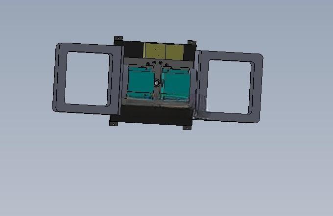 三轴转台 3D模型sw2016可编辑