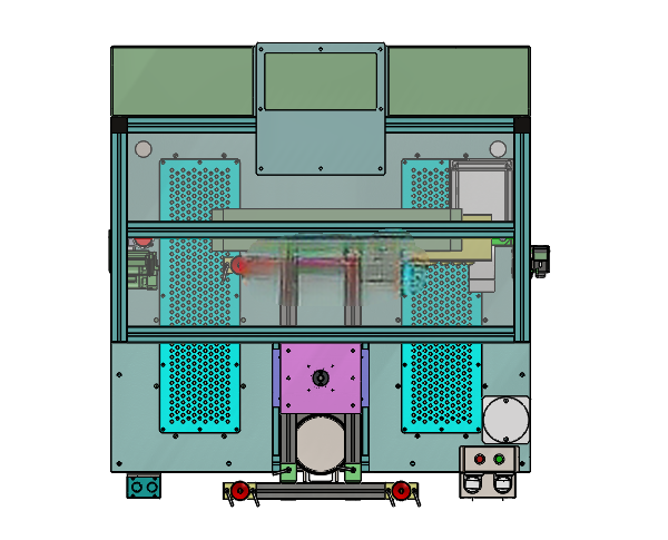 汽车天窗底涂工作站(sw18可编辑+工程图+BOM)