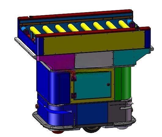 AGV����ת�ϳ���sw16�ɱ༭+����ͼ+BOM��