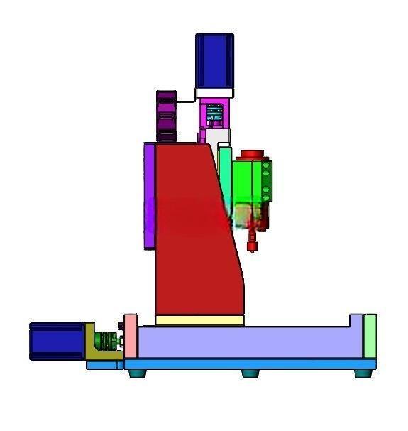 ����̨ʽ΢��CNC���ᣨsw17+����ͼ��
