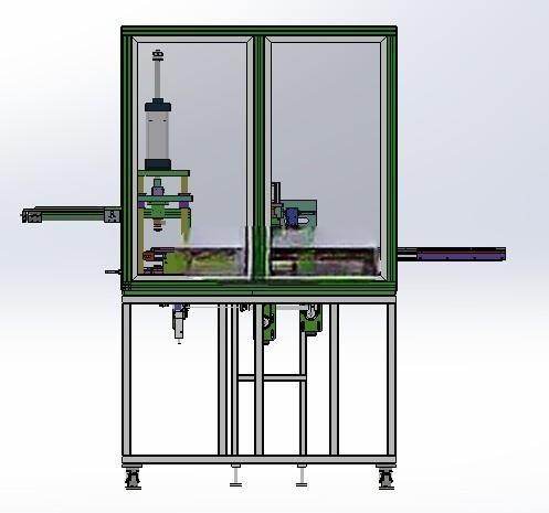 燃油泵出油盘自动组装机(sw18可编辑+cad+bom)