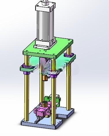 燃油泵进油盘自动组装机(sw18可编辑+cad+bom)