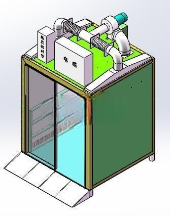 芯材预热烤箱(sw18可编辑+cad)
