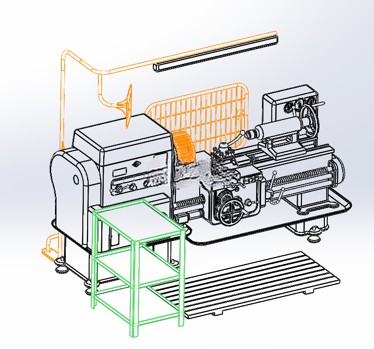 Lathe Machine 1K62������ģsw20�ɱ༭