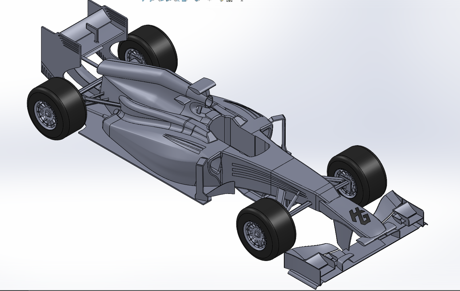 一级方程式(F1)赛车模型