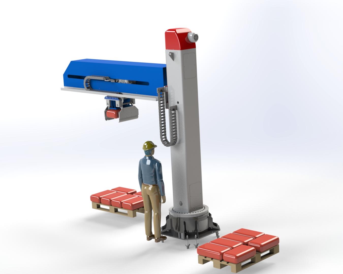 Palletizer+Robot码垛机器人