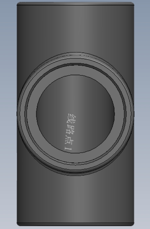 UPVC 三通数码模型(50mm)
