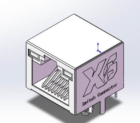 RJ45连接器模型