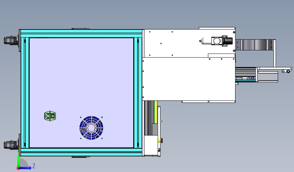 PCB板分割机模型