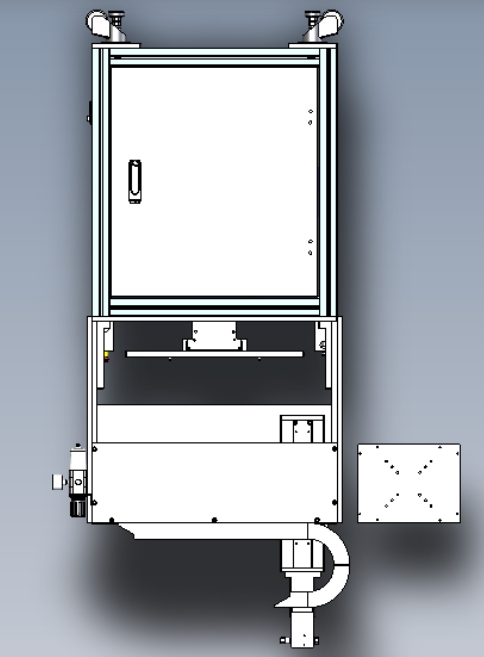 PCB板分割机模型