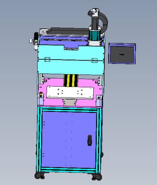 PCB板分割机模型