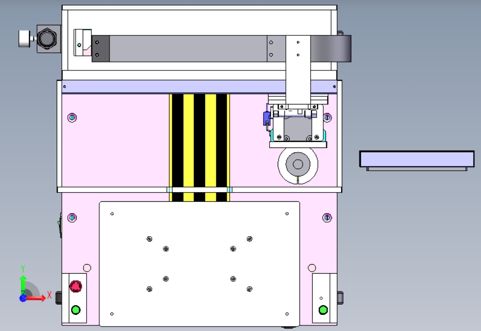 PCB板分割机模型