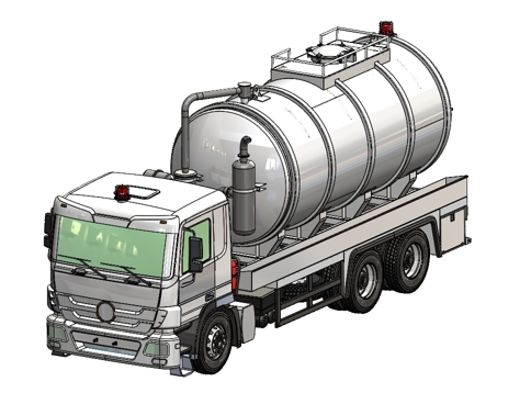 环卫污水真空车
