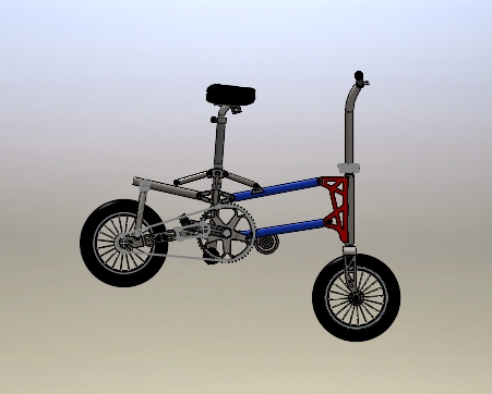 小自行车3D模型