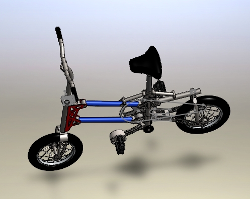 小自行车3D模型