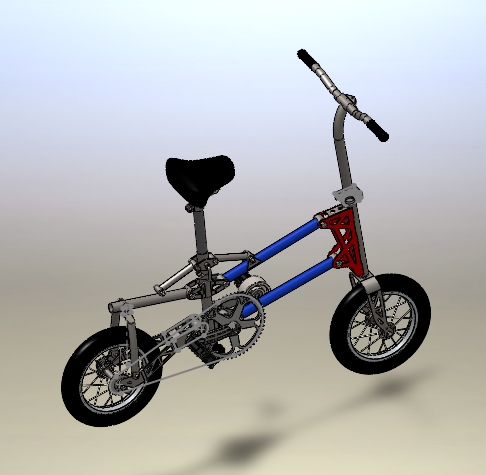 小自行车3D模型