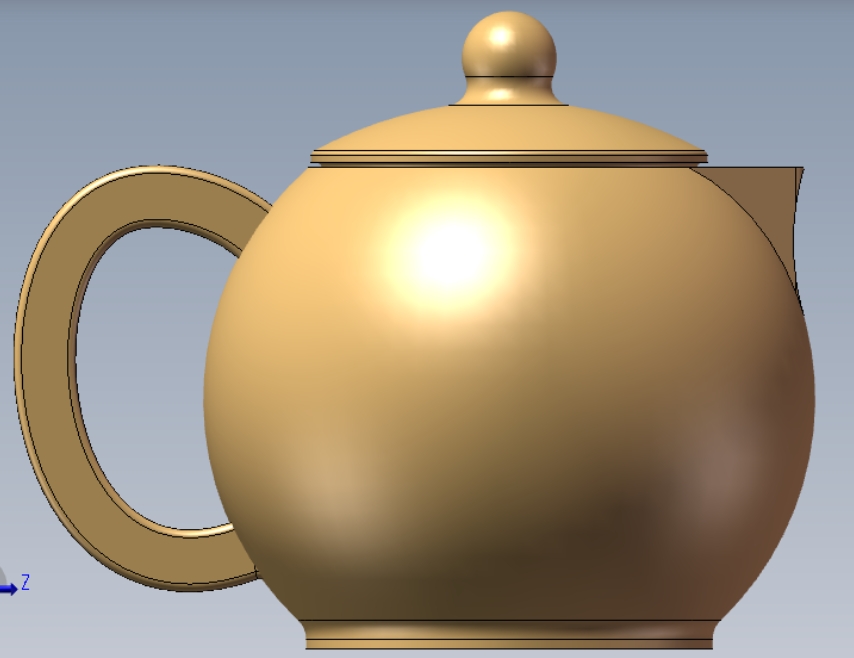 茶壶数码模型