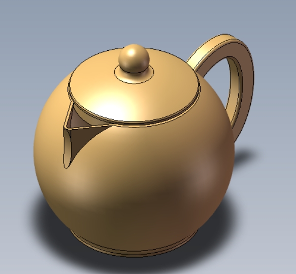 茶壶数码模型