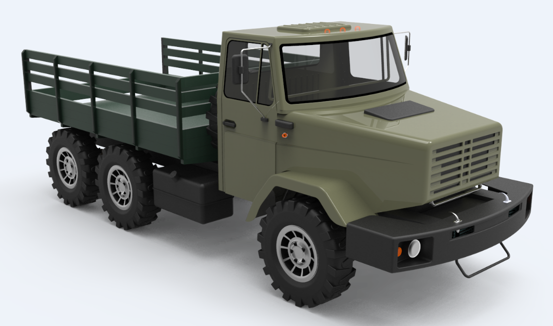苏联6×6载重卡车