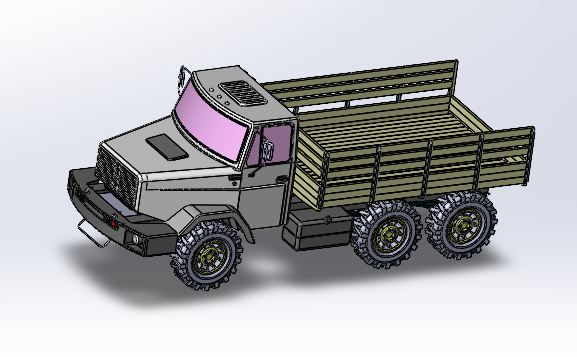 苏联6×6载重卡车