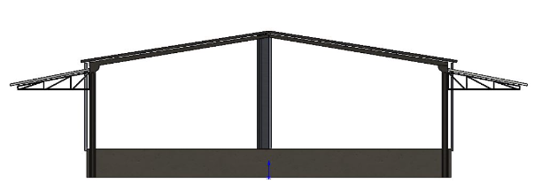 料仓棚3D数模