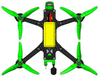 五英寸无人机FPV “deadcat”