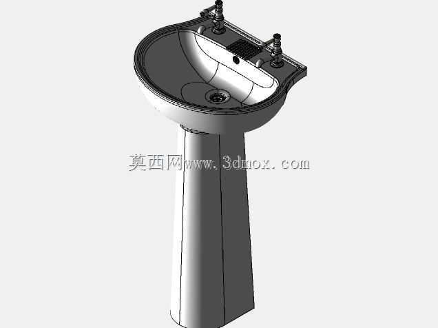 带水龙头的水槽