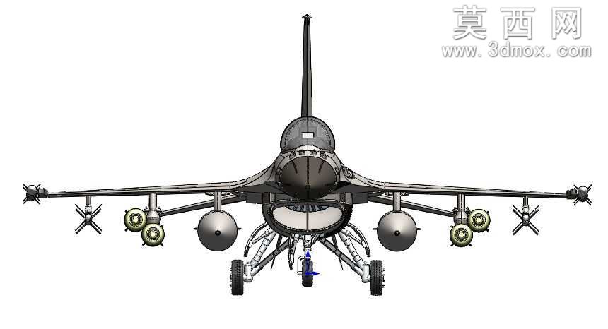 F-16战机三维模型