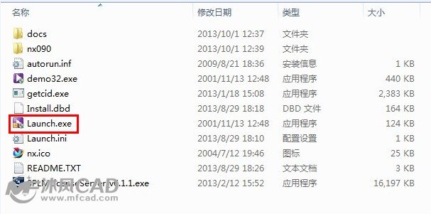 打开launch