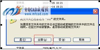 提示选择全部替换
