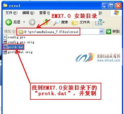 复制安装目录下的文件