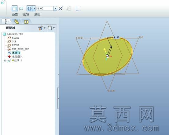 利用Pro/E建模链轮的方法 利用Pro/E建模链轮的方法