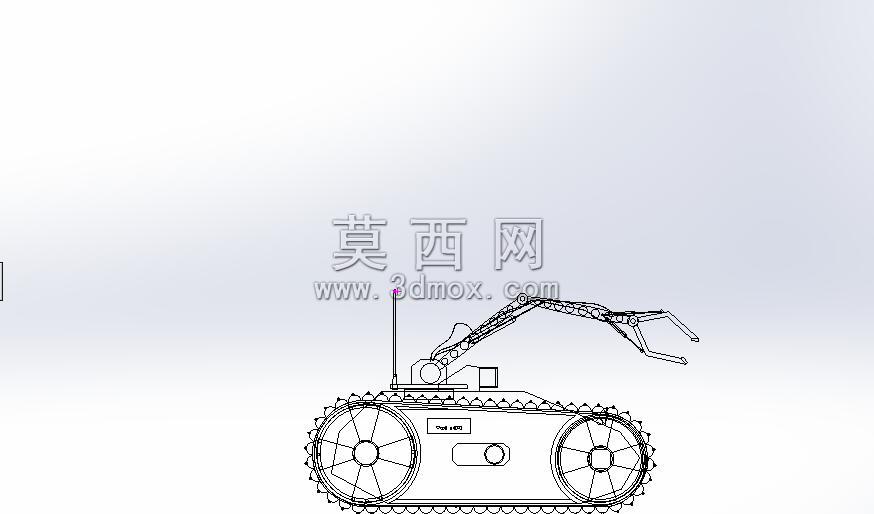 工业机器人模型线性图