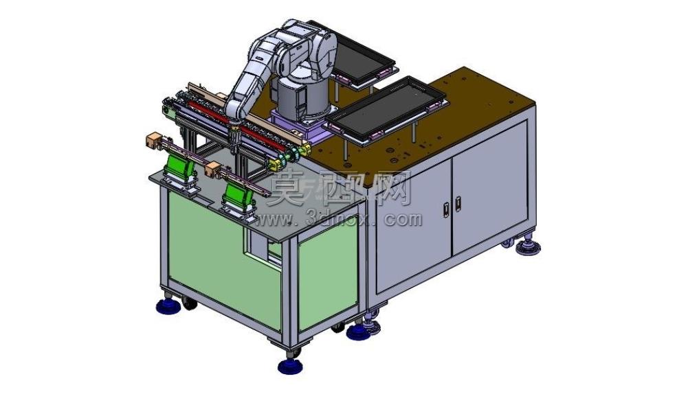 A10-Tray�Զ�����ץȡ����DFM��άģ��