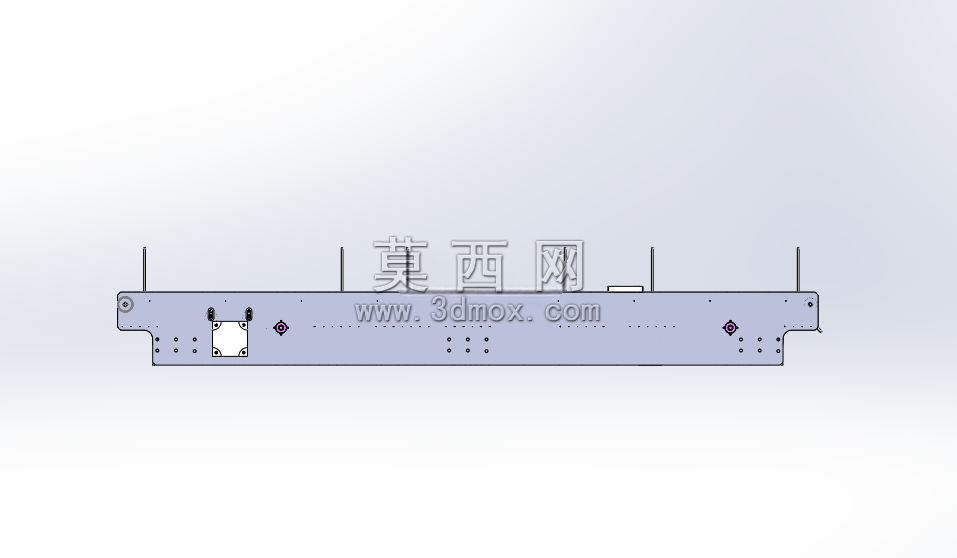 可变距平皮带输送机机械制图